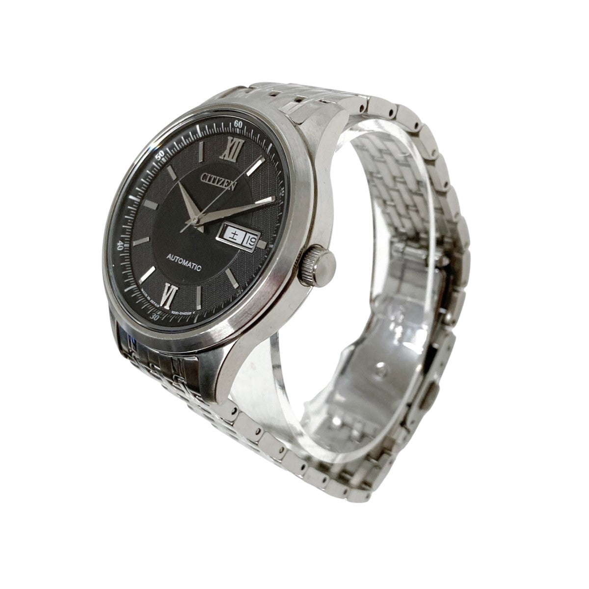 シチズン 8200-S104416 機械式 メンズ腕時計（中古） CITIZEN シチズン SS 腕時計 AT ステンレススチール 8200