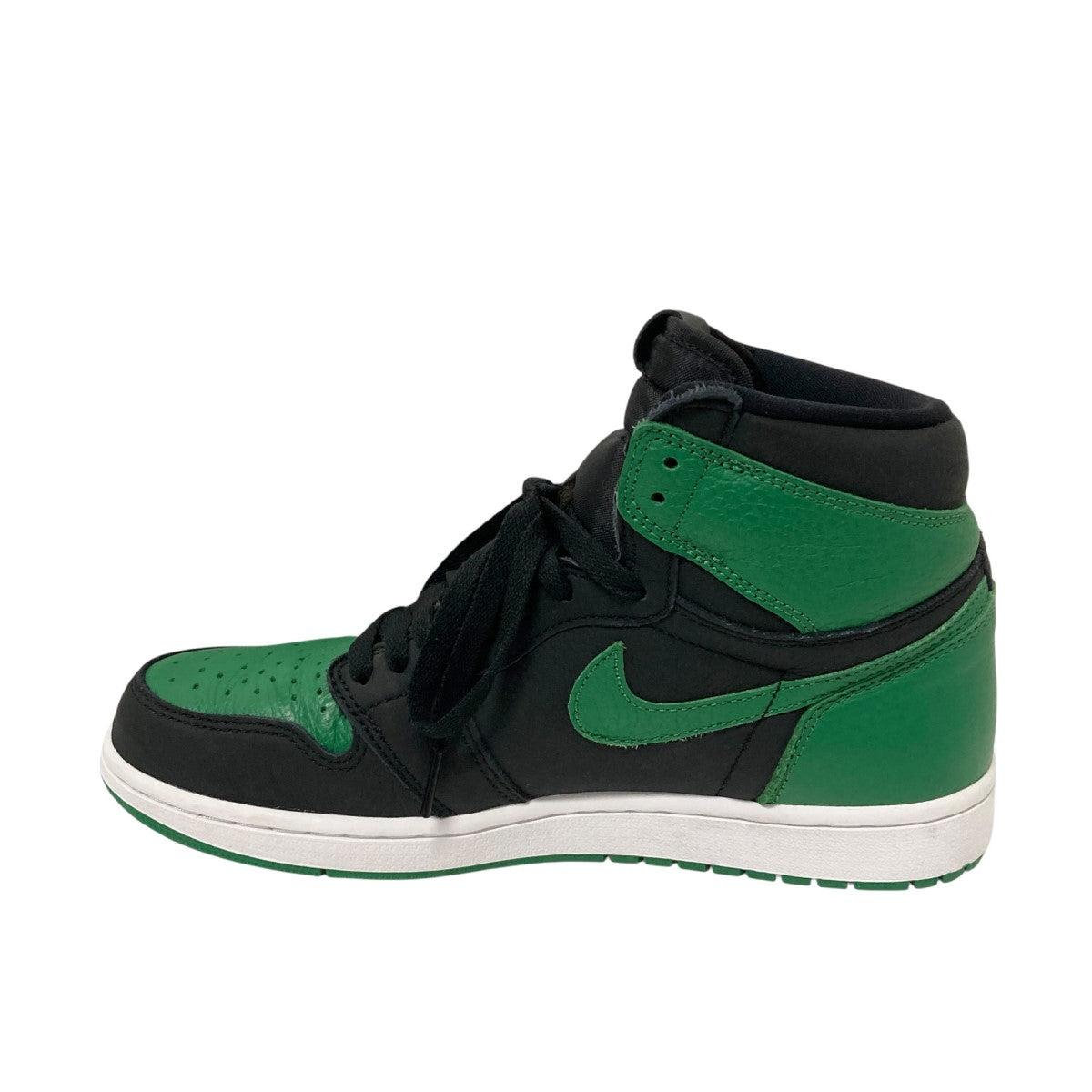 Air Jordan 1 黒✖️緑　ハイカット　25cm NIKE(ナイキ) AIR JORDAN 1 RETRO HIGH OGハイカットスニーカー
