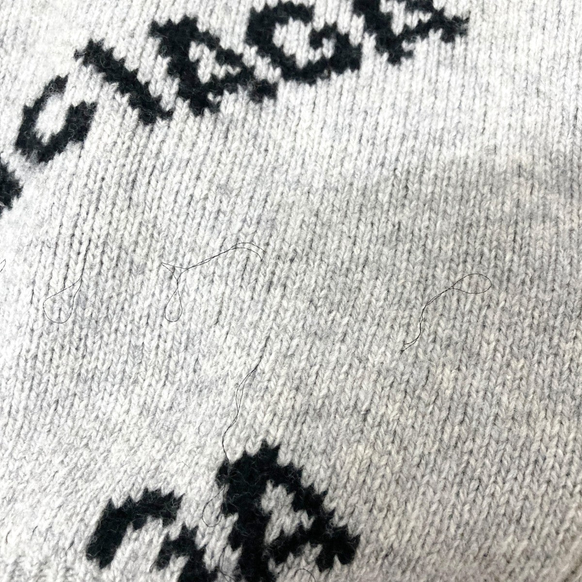 BALENCIAGA Fulk-Zip HI-Neck Blackジップニット534644 T1471 古着・中古-5枚目のアイテム画像