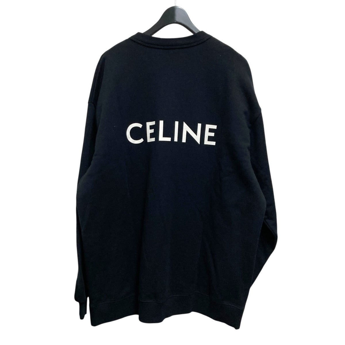 CELINE Oversized Cardigan In Cotton Fleeceスウェットカーディガン2Y672670Q 古着・中古-2枚目のアイテム画像