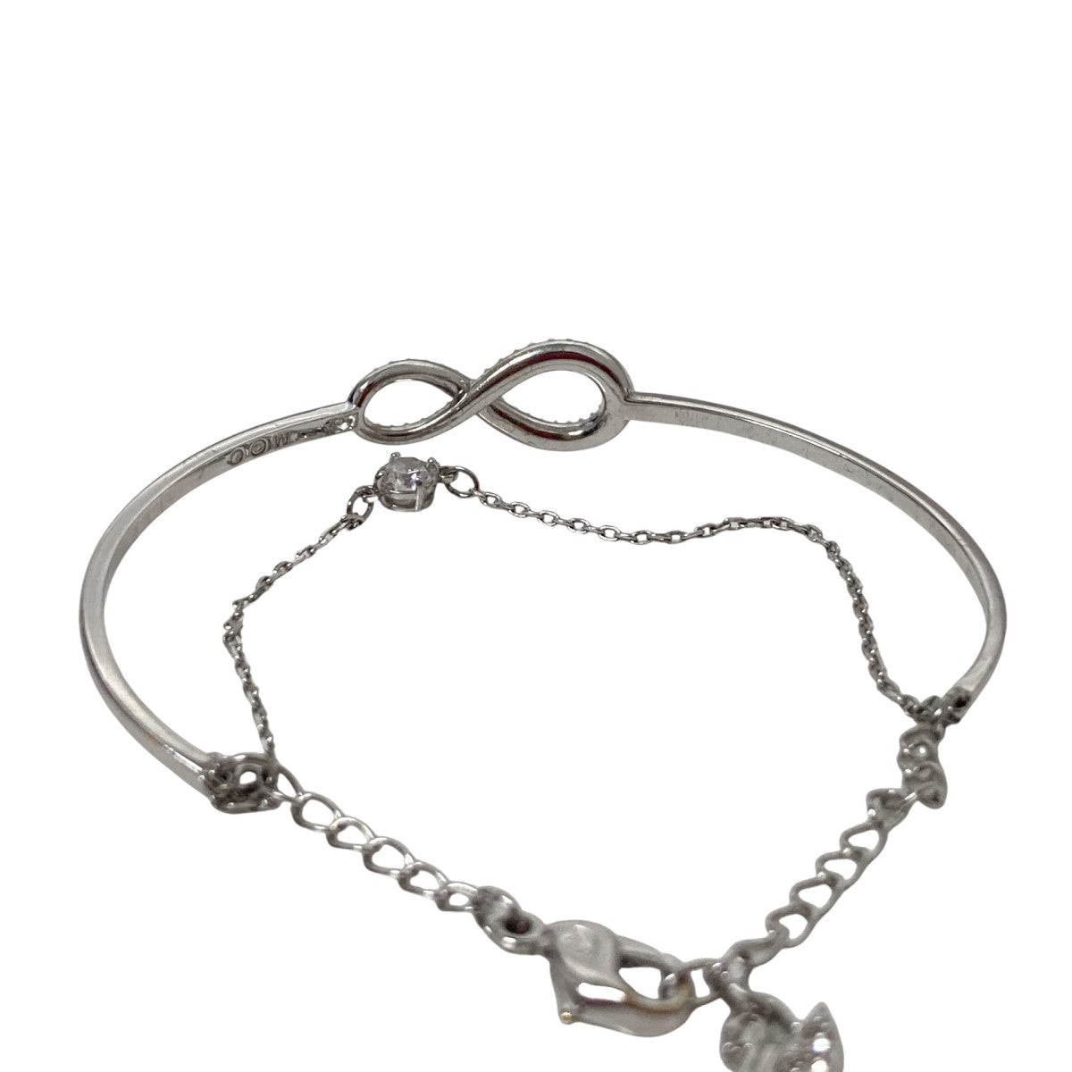 SWAROVSKI INFINITYクリスタルバングル 古着・中古-3枚目のアイテム画像