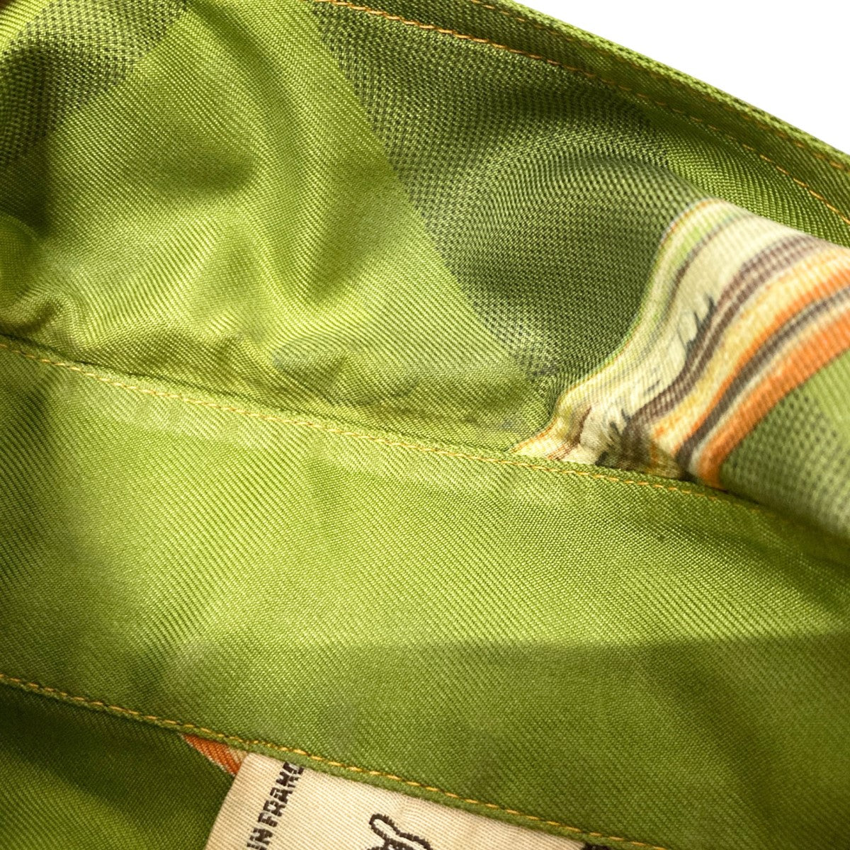 HERMES 総柄シャツ 古着・中古-7枚目のアイテム画像