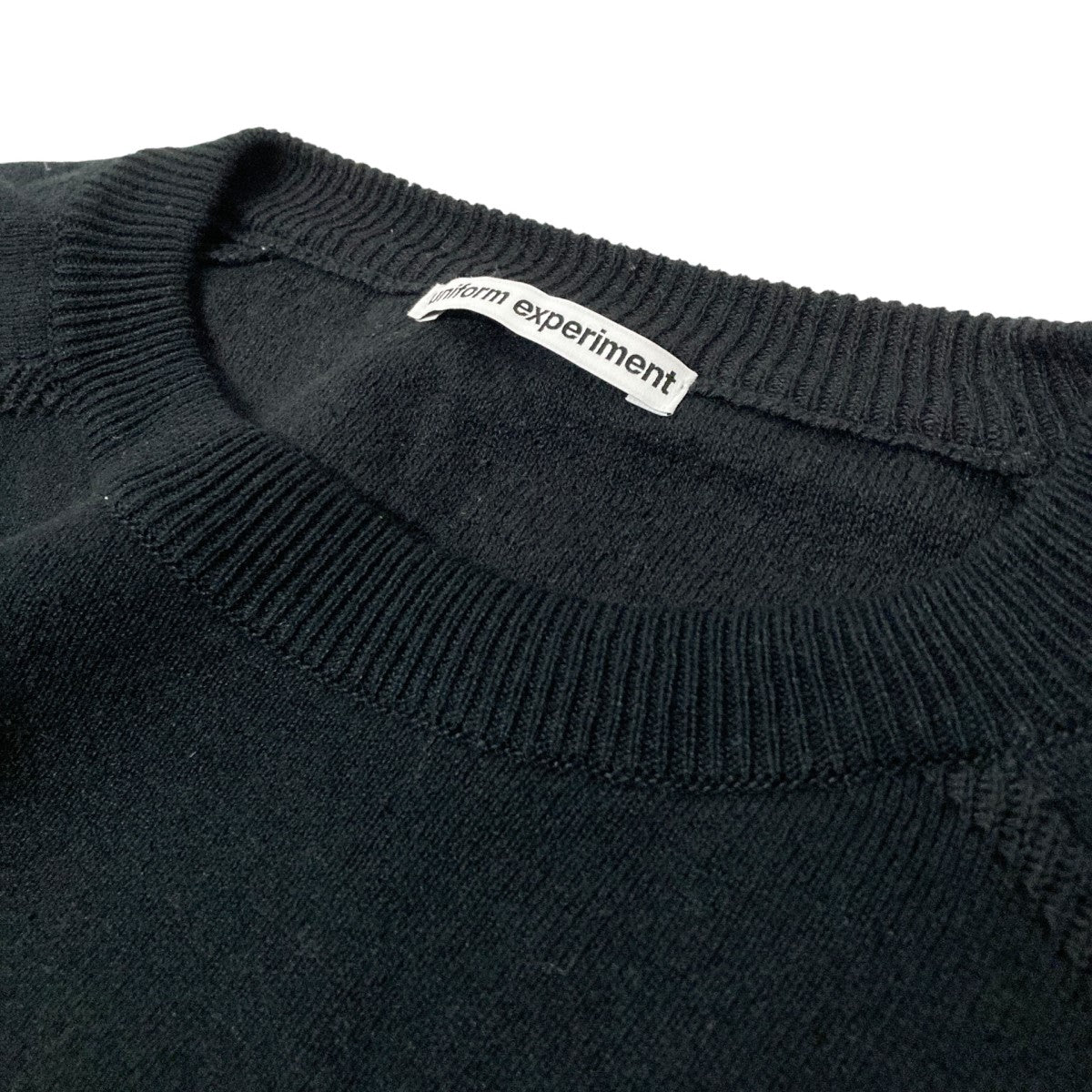 uniform experiment UE JACQUARD KNITクルーネックニットUE 250065 UE