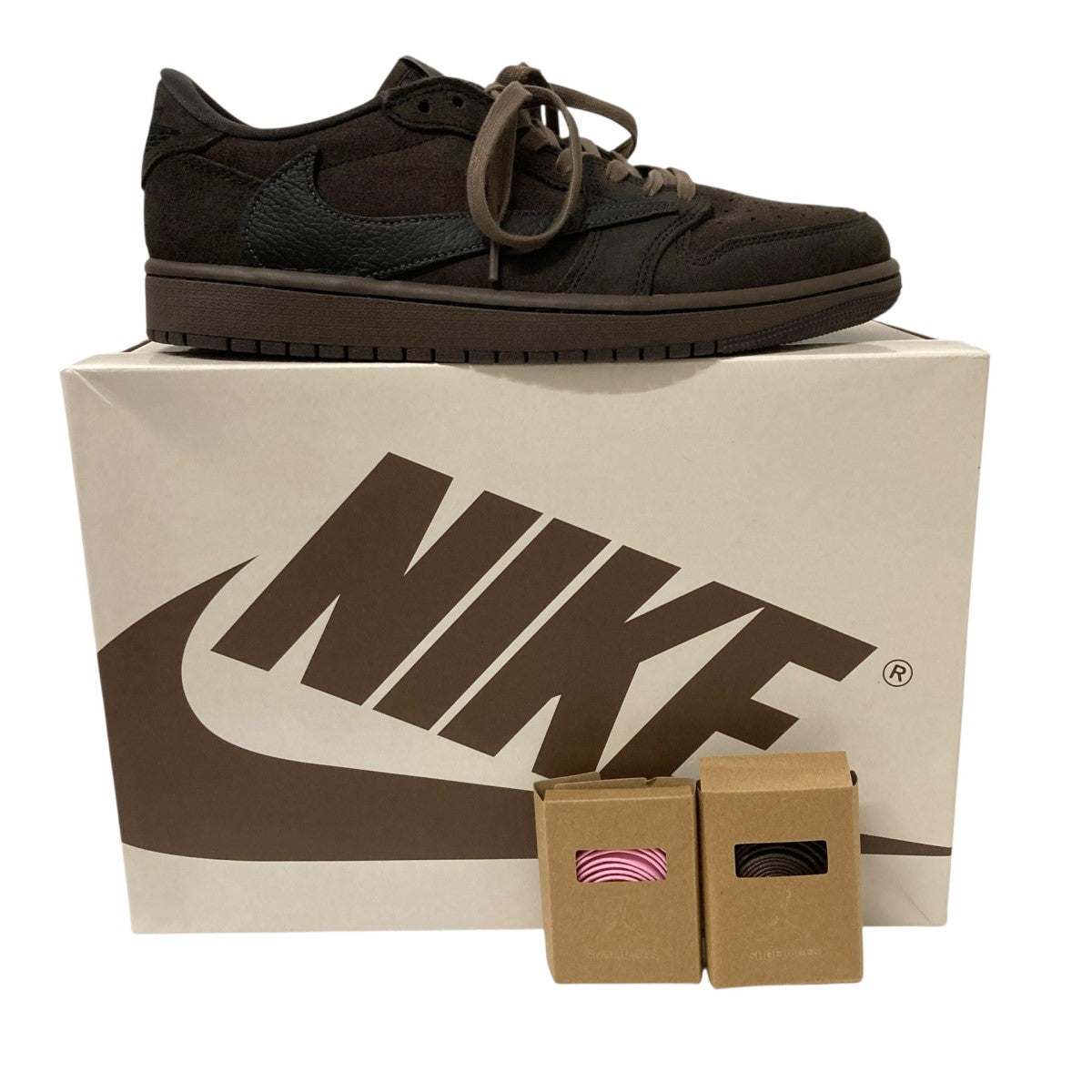NIKE×TRAVIS SCOTT AIR JORDAN 1 LOW OG SPスニーカーDM7866 202