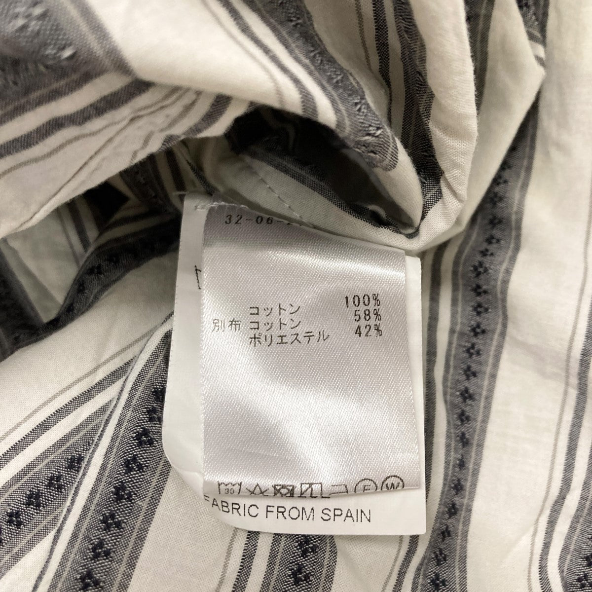 Evi Grintela Eliot ストライプシャツワンピース32 06 21 06006 古着・中古-6枚目のアイテム画像