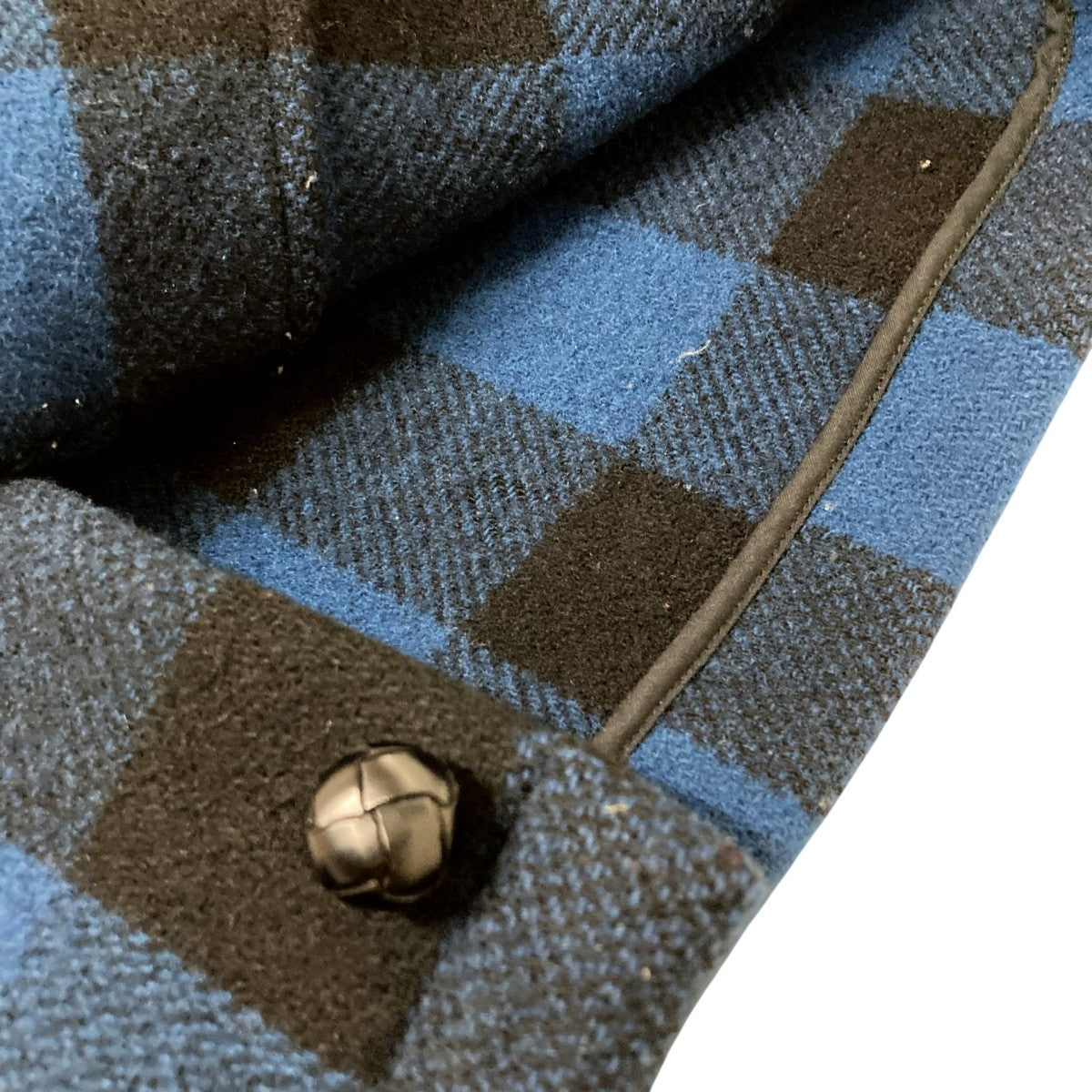 TENDERLOIN(テンダーロイン) チェックジャケット ブルー×ブラック