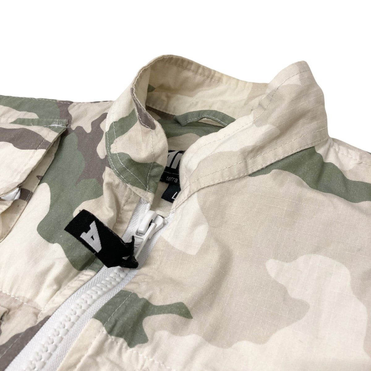 ArkAir COMBAT BESTカモフラ柄ワークベストB112AA P 古着・中古-3枚目のアイテム画像