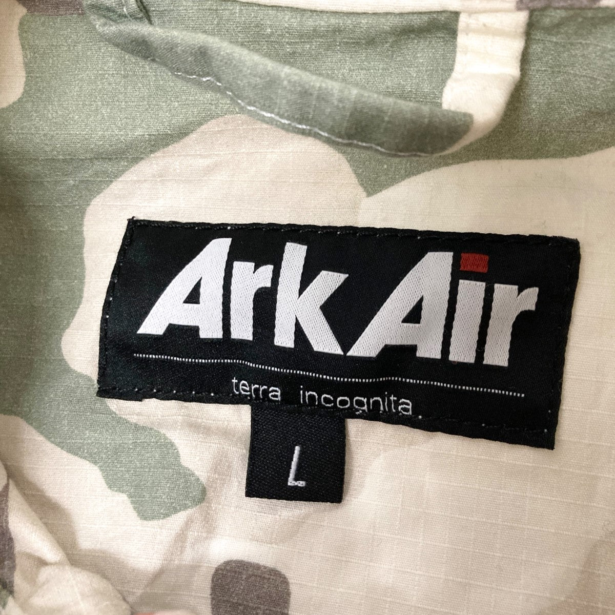 ArkAir COMBAT BESTカモフラ柄ワークベストB112AA P 古着・中古-4枚目のアイテム画像