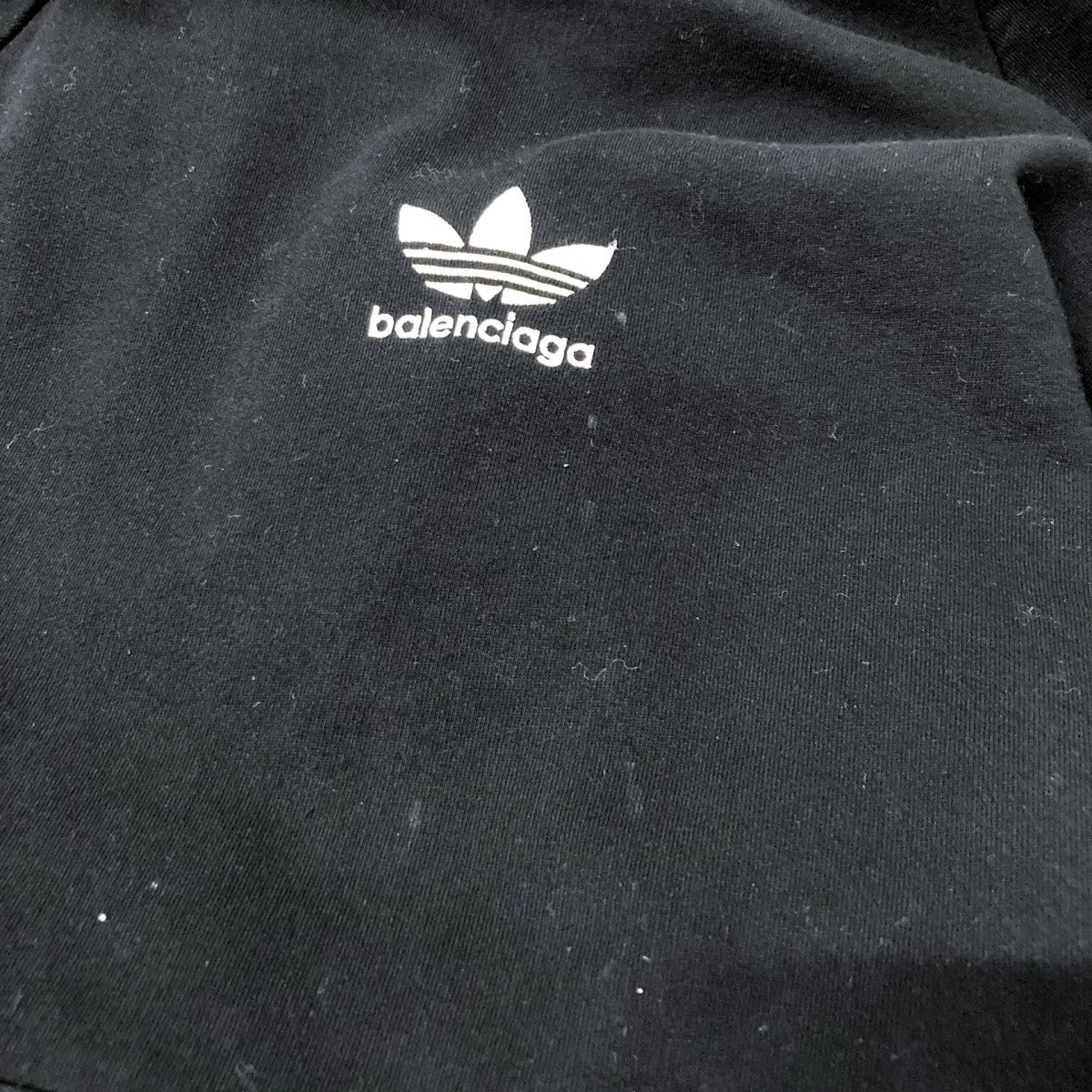 BALENCIAGA◆×adidas/22AW/Hoodie Large Fit/パーカー/L/コットン/PNK/729322// BALENCIAGA/ ~adidas/22AW/Hoodie Large Fit/hoodie/L/cotton/PNK