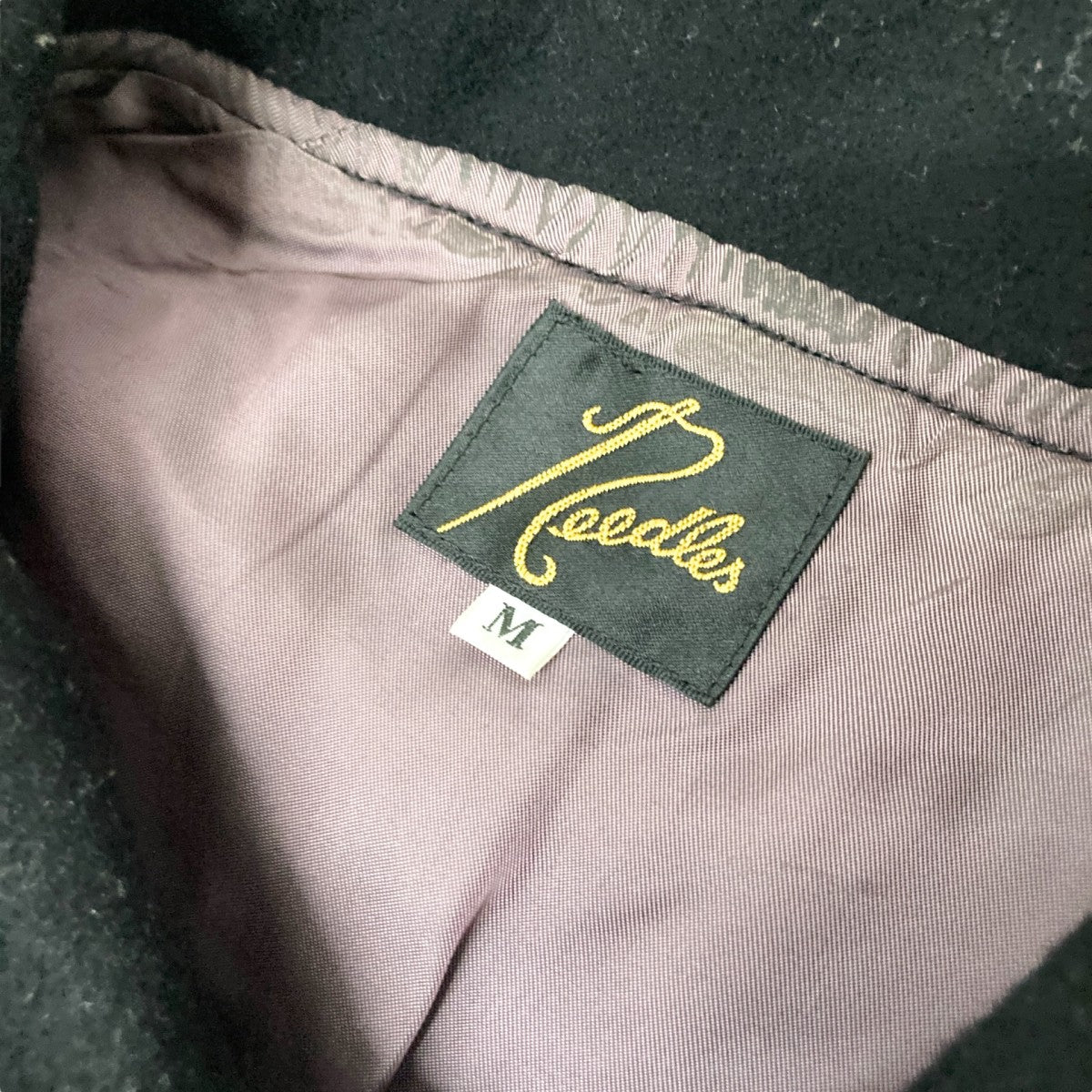 値下げ◯ Needles STUDIOUS別注　VARSITY JACKET Needles×STUDIOUS VARSITY JACKETスタジャンLQ381 LQ381