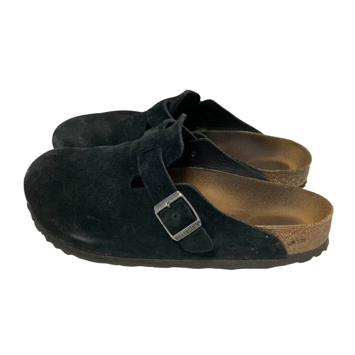 BIRKENSTOCK BOSTON SUEDE LEATHERサボサンダル1027142 古着・中古-3枚目のアイテム画像