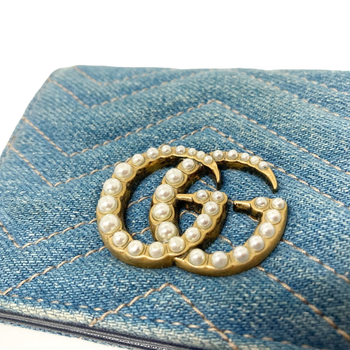 GUCCI(グッチ) GGマーモント2つ折り財布466492 0416 466492 0416