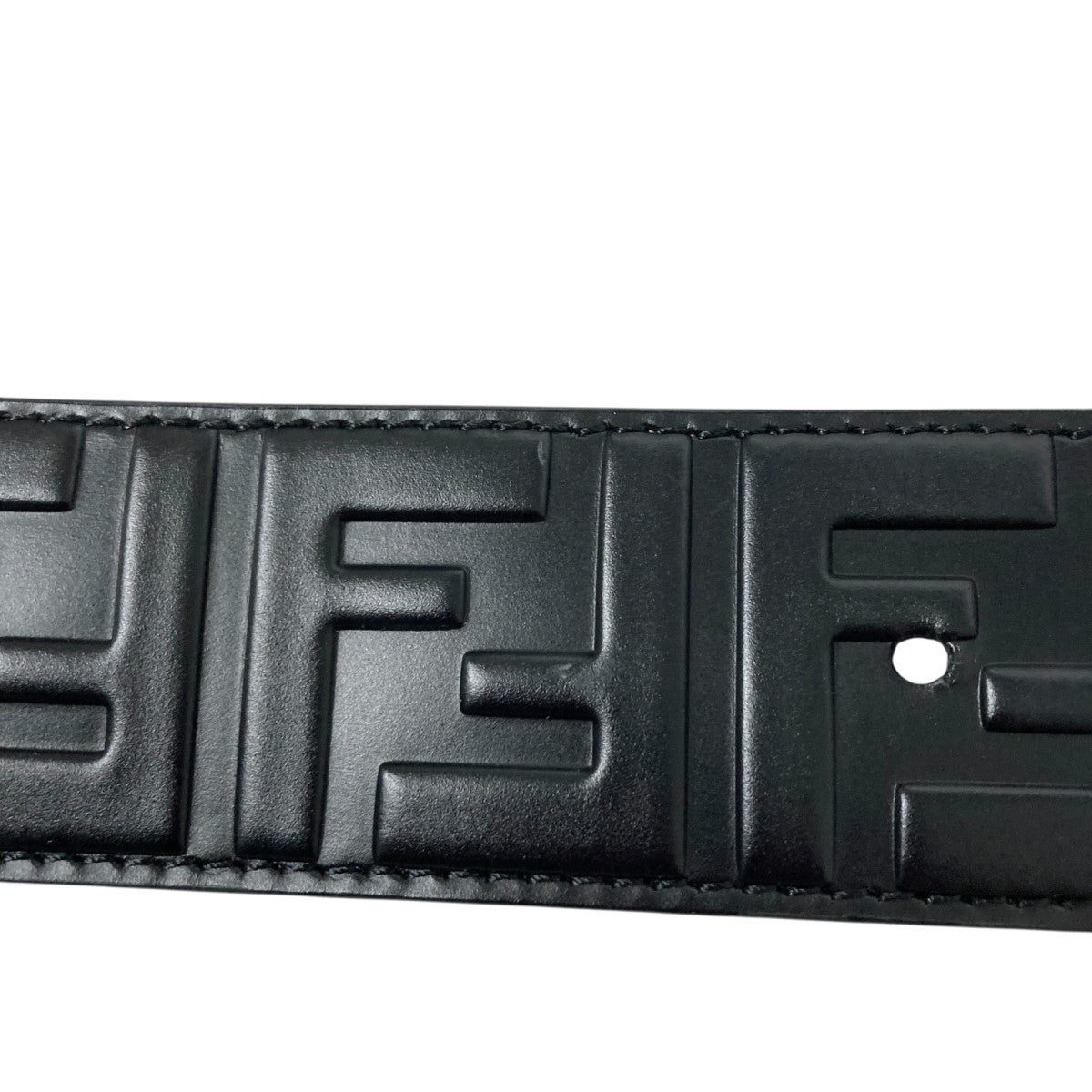 ☆FENDI フェンディ ロゴデザイン ベルト付き ファー 未使用タグ付き☆ FENDI フェンディ ベルト 8C0650 AAIW レディース レザー FFロゴ
