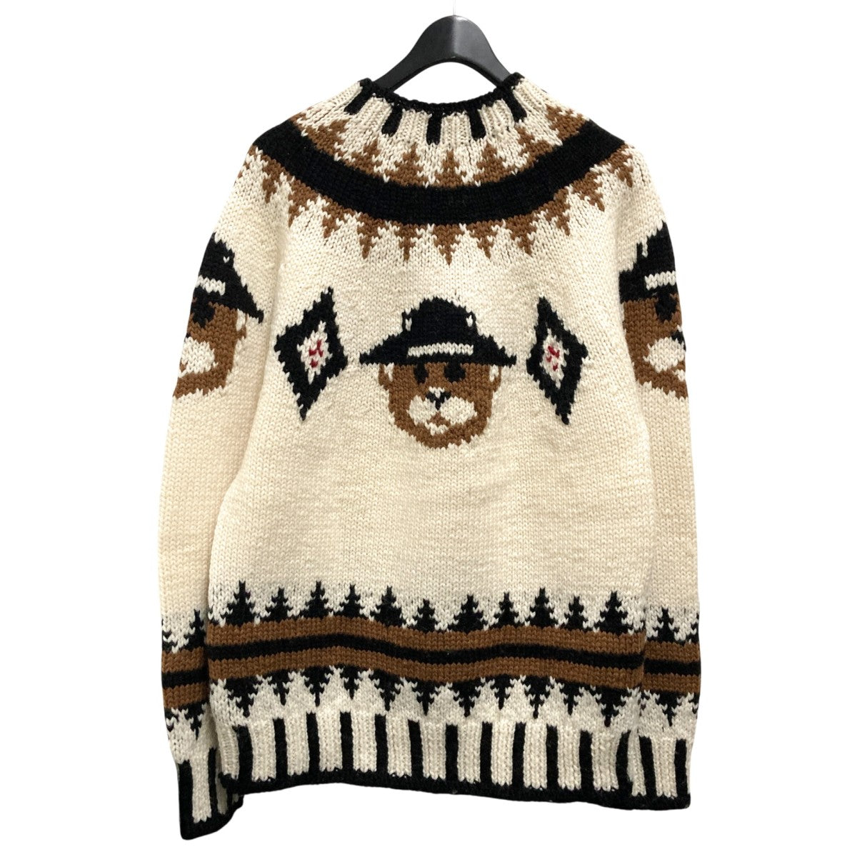 DSQUARED2(ディースクエアード) 21AWベアウールニットS71HA1091