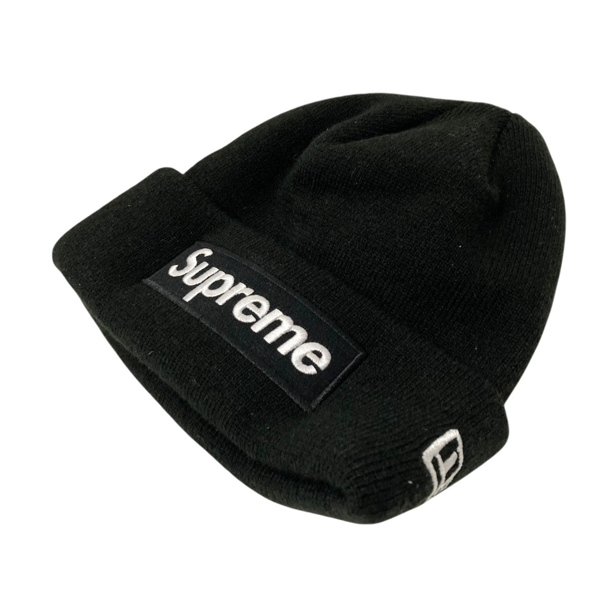 【送料込】 Supreme×New Era ブラック｜【公式 Beanieニット帽 Logo Box 帽子
