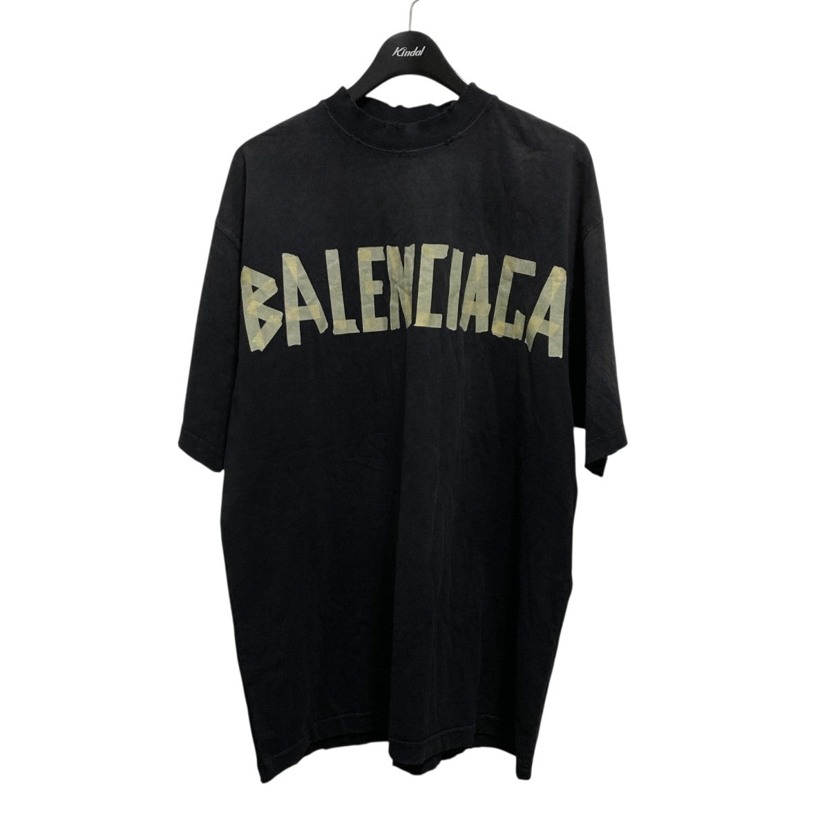 【関税込み】BALENCIAGA 25SS テープロゴプリント フーディ 黒 resize_image.php?image=