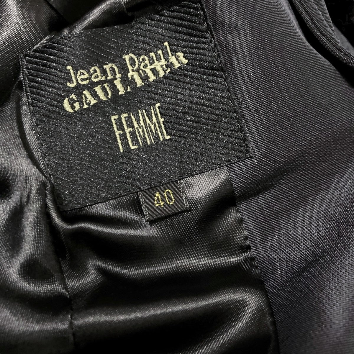JEAN PAUL GAULTIER FEMME 変形ジャケット 40 JEAN PAUL GAULTIER FEMME 変形ジャケット 40