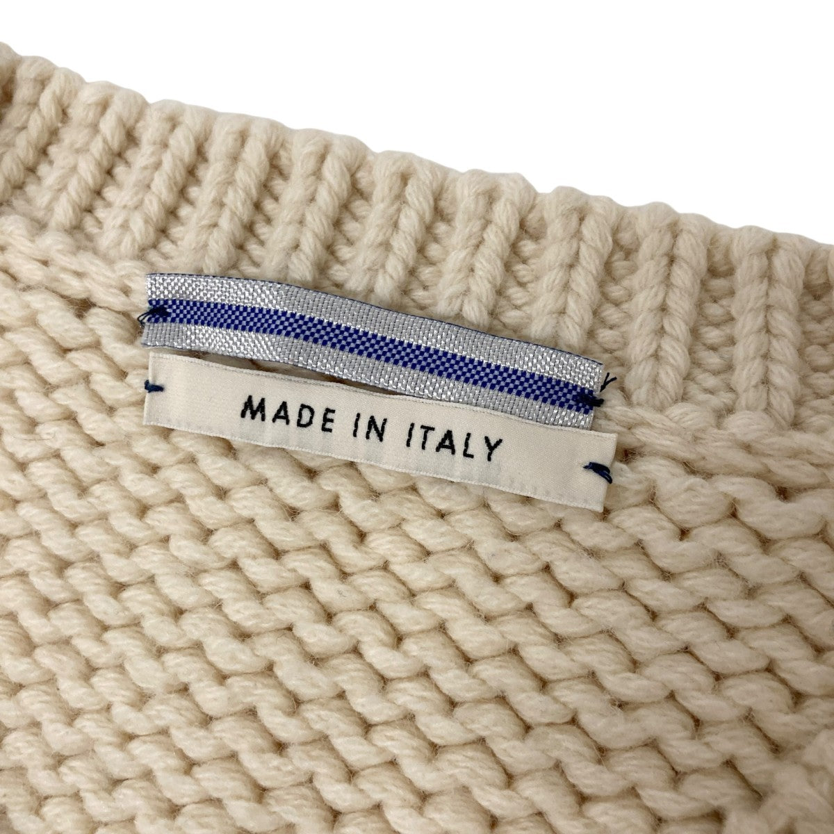 Cristaseya(クリスタセヤ) ニットベスト アイボリー サイズ M｜【公式