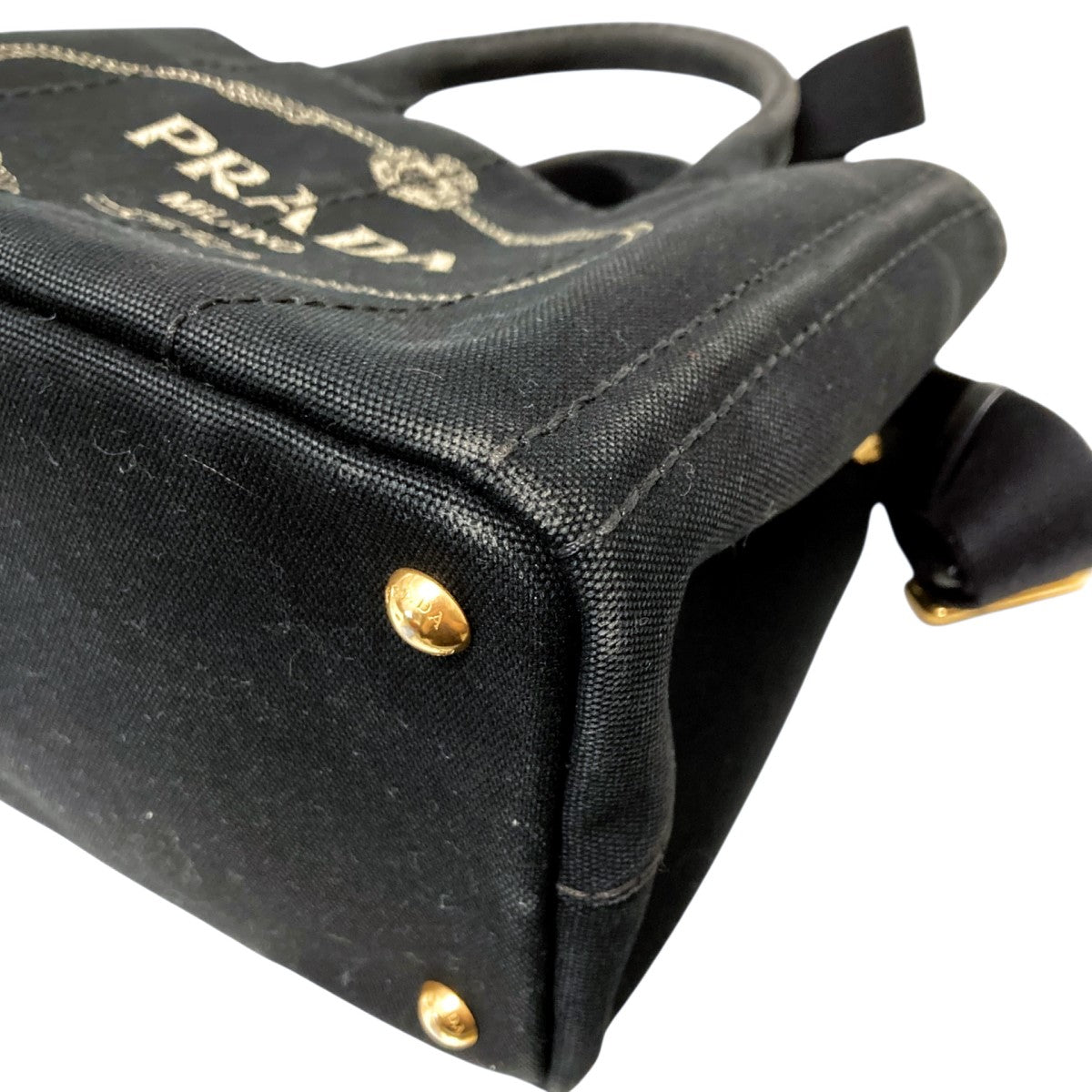 楽天市場】【中古】 プラダ ラフィアクローシェ カナパ 2way