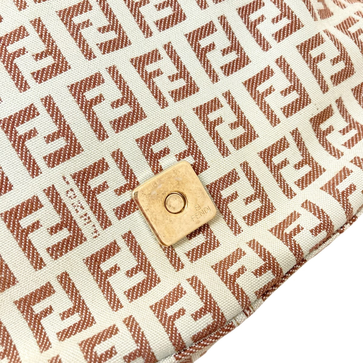 FENDI(フェンディ) ミニマンマバケットズッカハンドバッグ8BR180