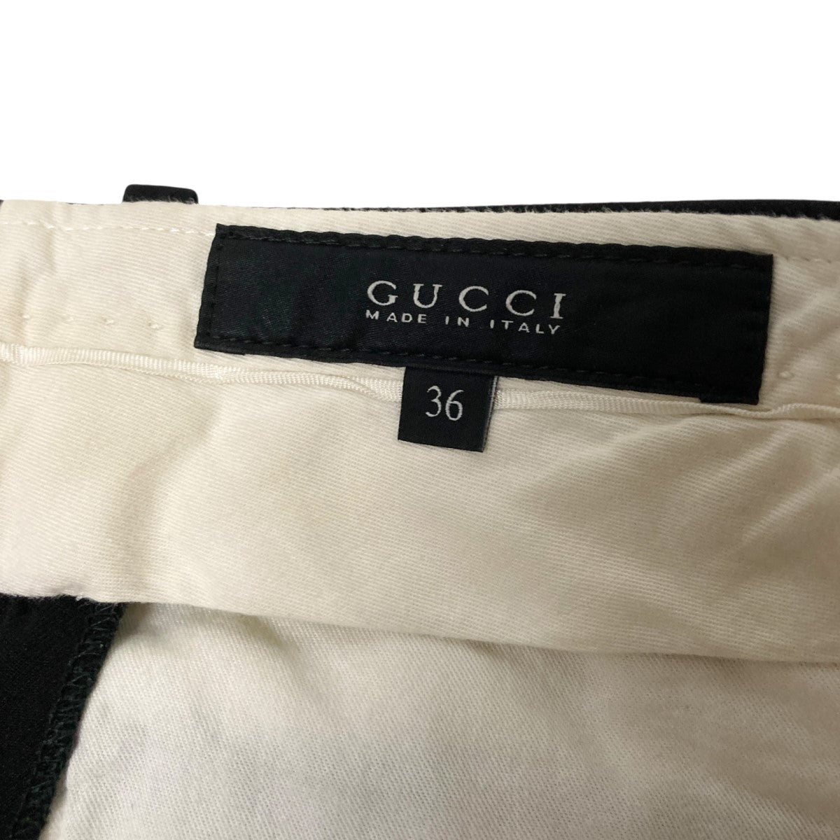 GUCCI(グッチ) スラックスパンツ388600 388600 ブラック サイズ