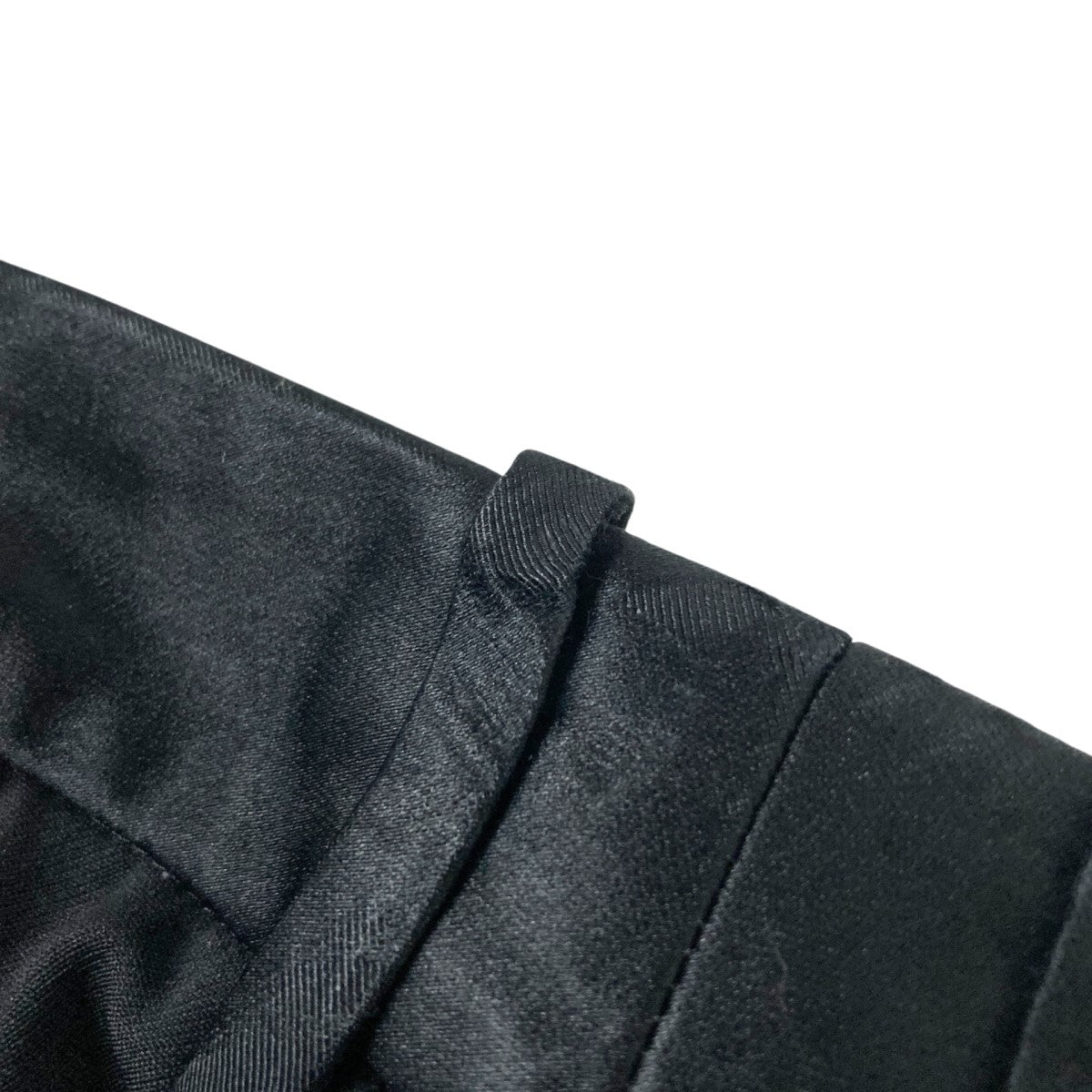 【美品】グッチGUCCIコットンスラックス　ブラック 中古・古着通販】GUCCI (グッチ) パイピングサイドライン