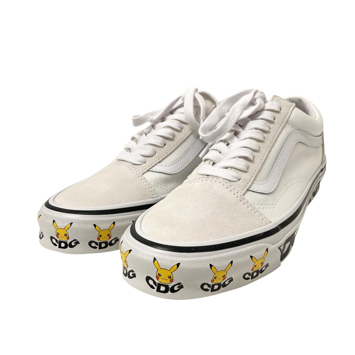 CDG×VANS×Pokemon ピカチュウローカットスニーカー 古着・中古-1枚目のアイテム画像