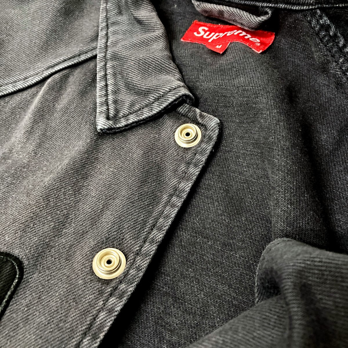 Supreme - Supreme シュプリーム デニムジャケット S 黒(デニム