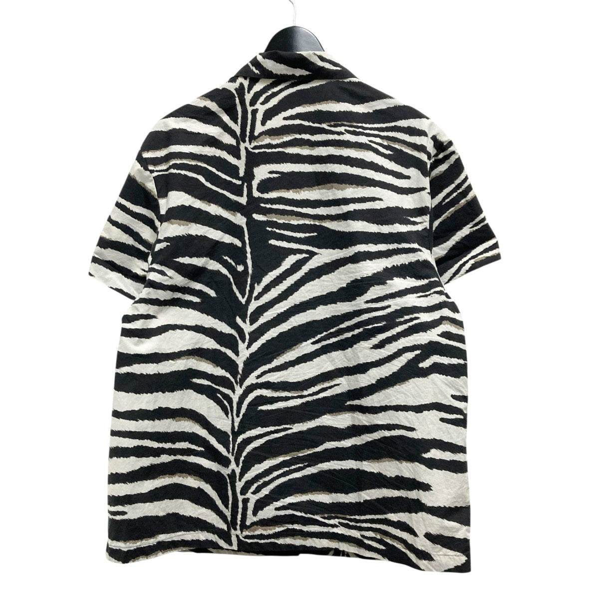 DRIES VAN NOTEN ゼブラ柄半袖シャツ71 01 01 01044 古着・中古-2枚目のアイテム画像