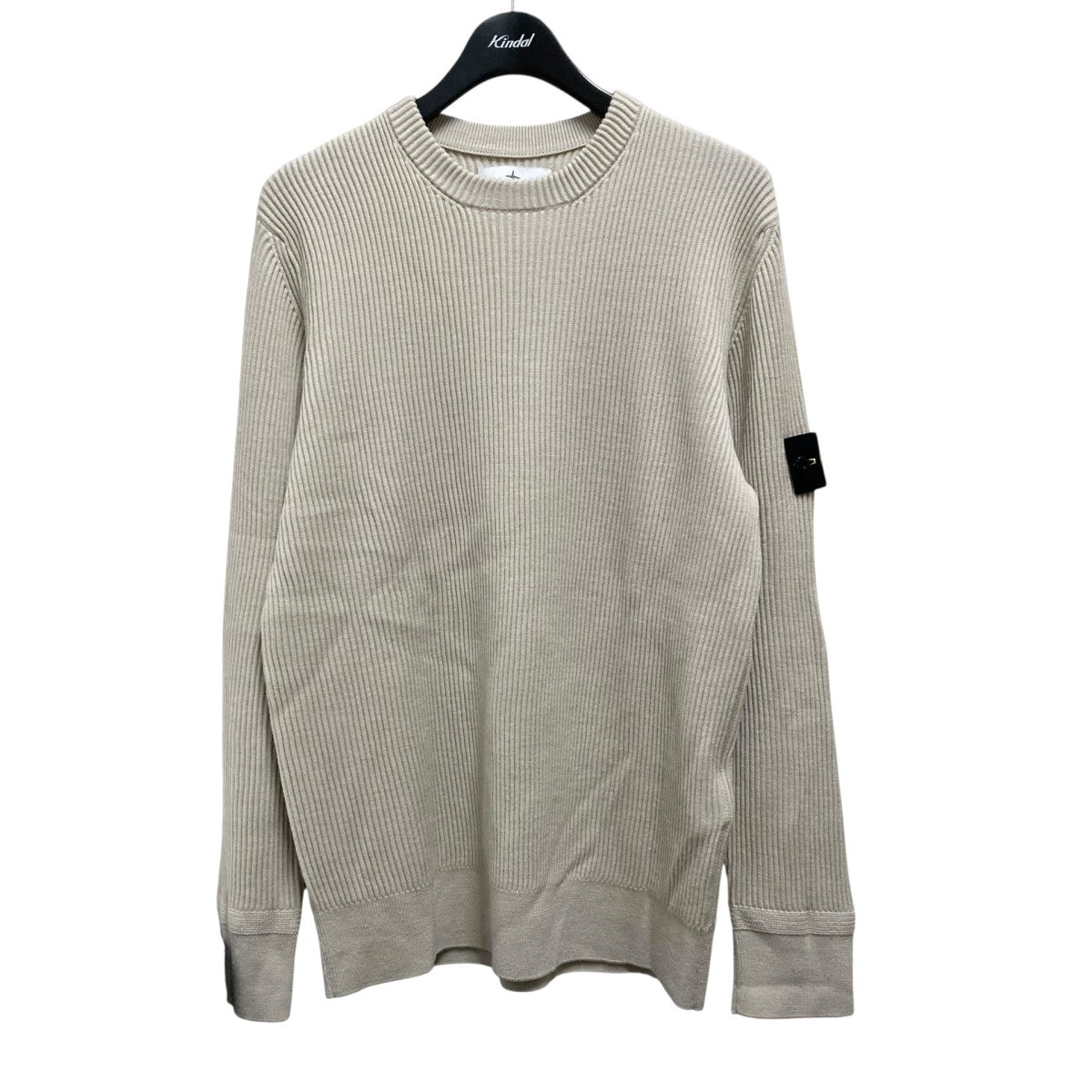 STONE  ベージュ クルーネック トレーナー シェルパクルーネックスウェット(M ベージュ): トップス｜Right