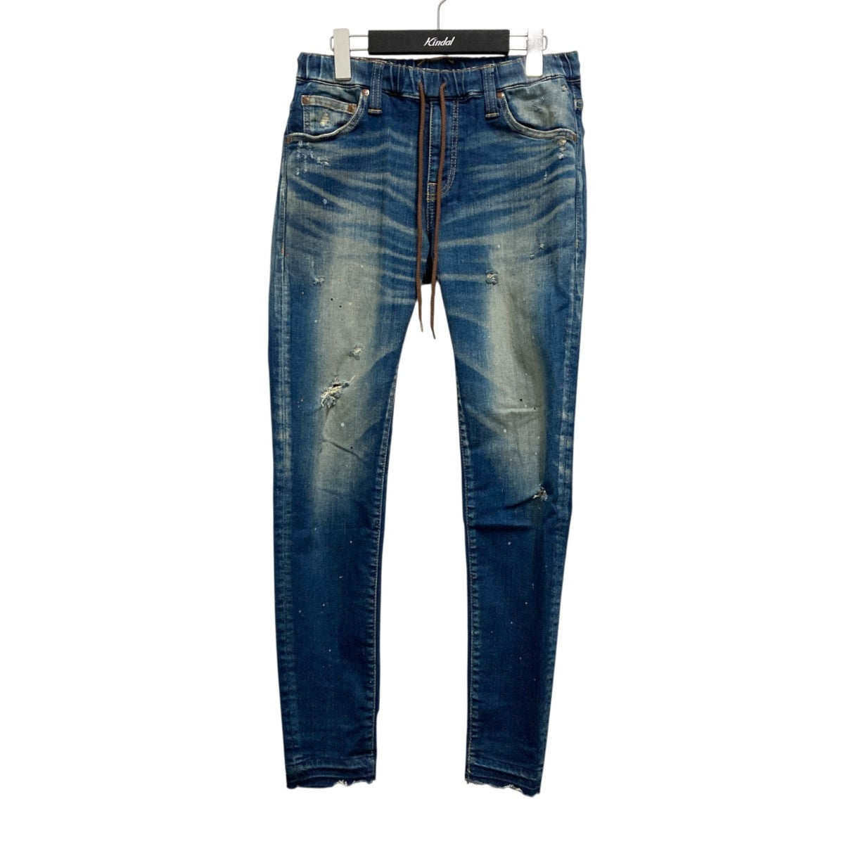 m6093【SURT BIG JOHN】ジョグデニムパンツ (L) ストレッチ SURT×BIG JOHN ストレッチデニムパンツMXSR01M MXSR01M