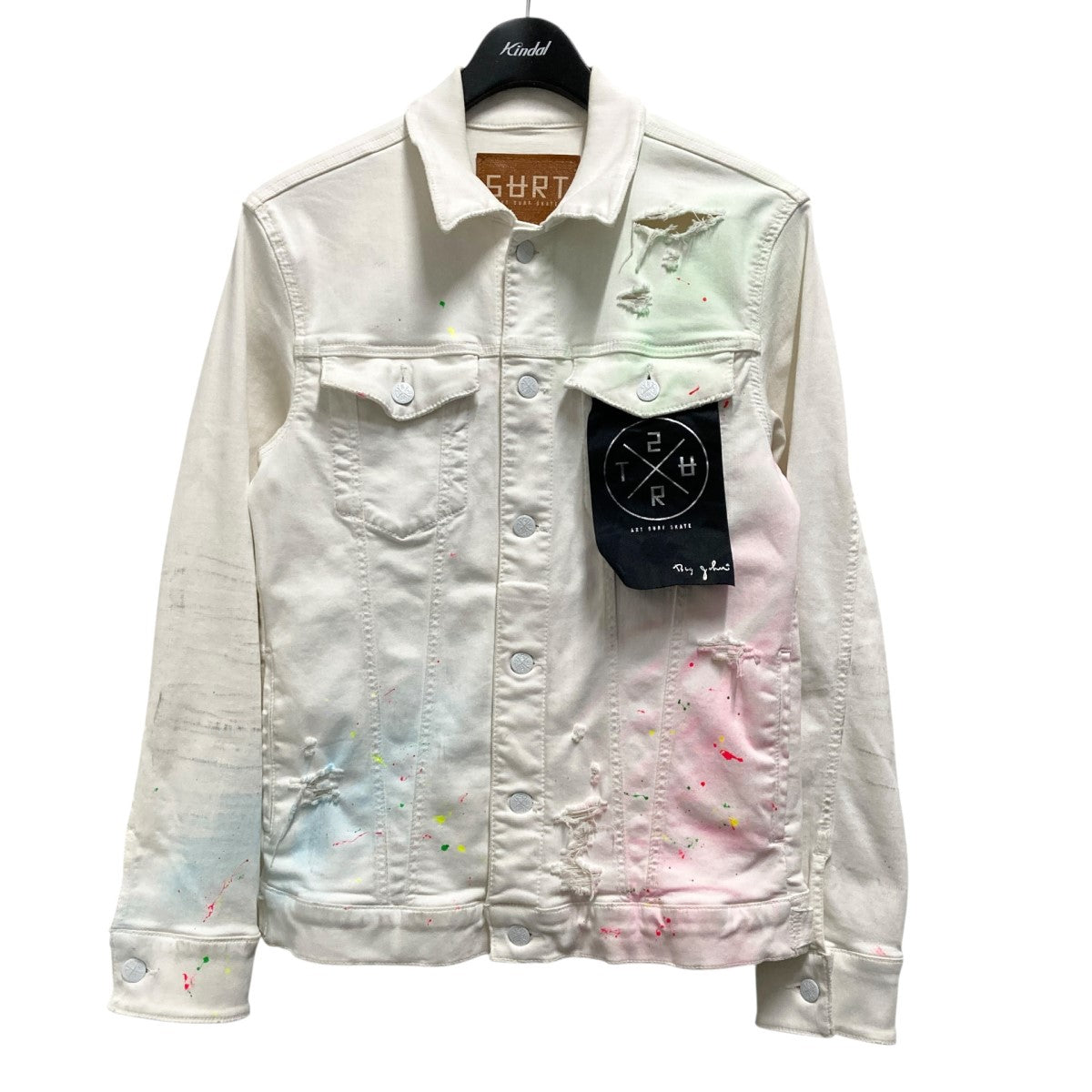 SURT×BIG JOHN 加工デニムジャケットMXSR27M 古着・中古-1枚目のアイテム画像