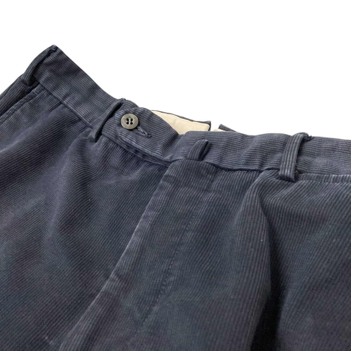 【新品未使用】INCOTEX(インコテックス)コットンパンツ INCOTEX(インコテックス) コットンパンツ ネイビー サイズ 50