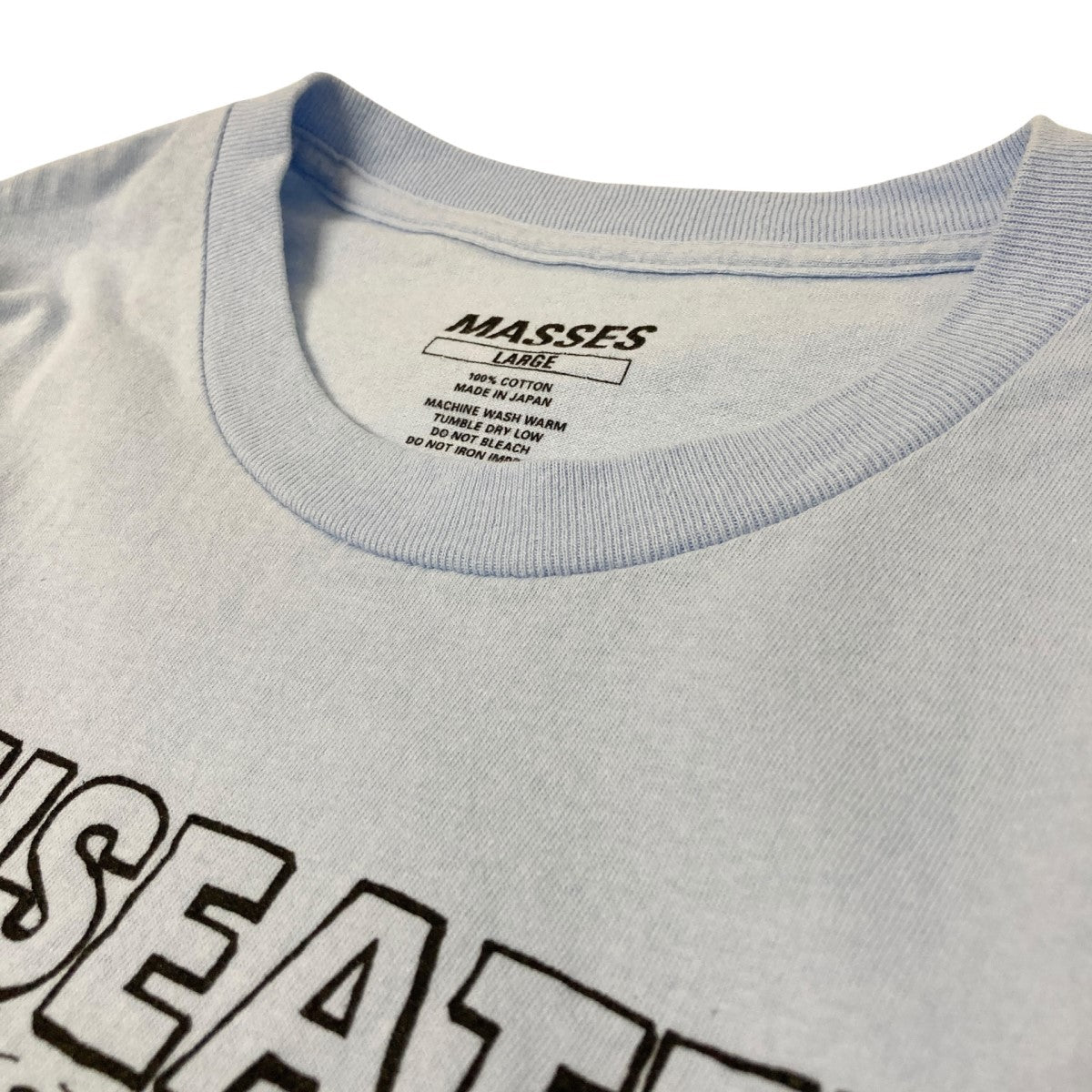 MASSES T SHIRT VIRUSEATERプリント半袖Tシャツ 古着・中古-3枚目のアイテム画像