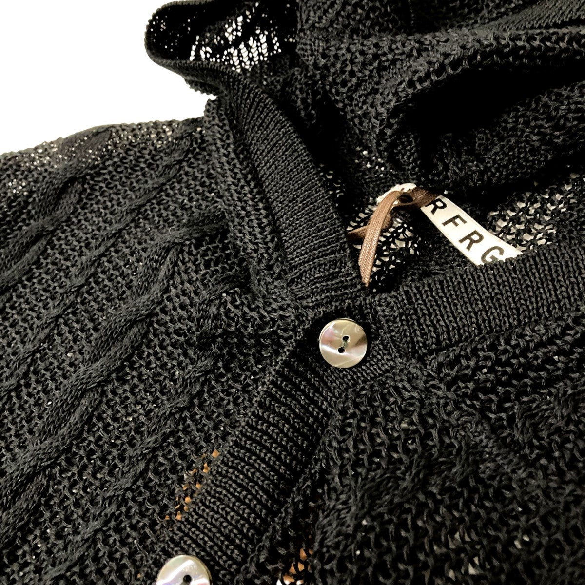 DIESEL メッシュカーディガン ブラック 楽天市場】セール☆1690円→1290円 麻タッチメッシュ