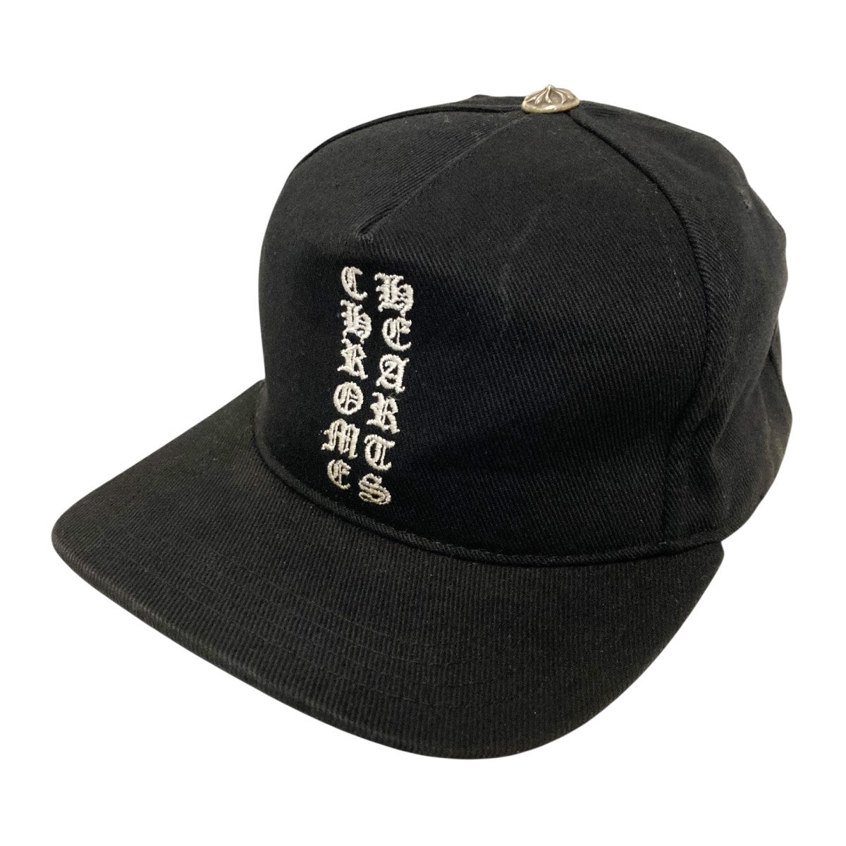 CHROME HEARTS(クロムハーツ) ロゴ刺繍キャップ ブラック サイズ