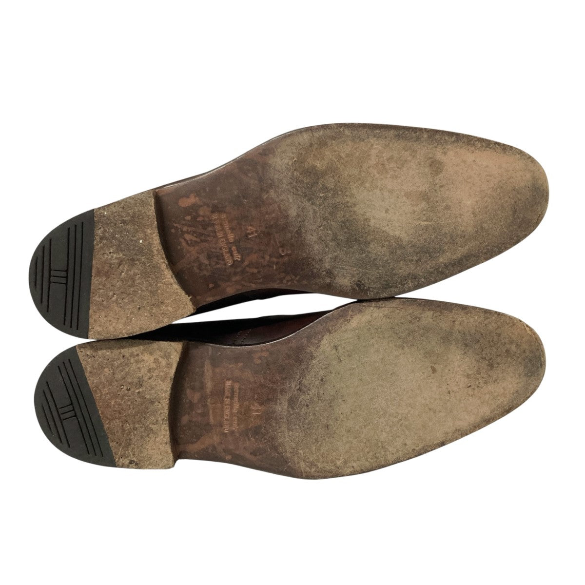 HERMES×JOHN LOBB レザーシューズ35296 HL203 35296 HL203