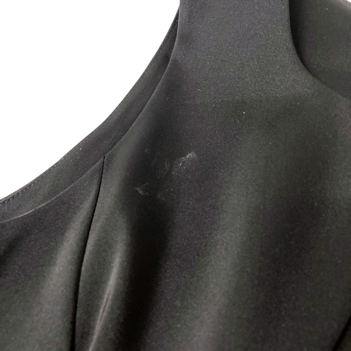 BALMAIN ノースリーブワンピース BALMAIN(バルマン) ノースリーブワンピース ブラック サイズ 11AR