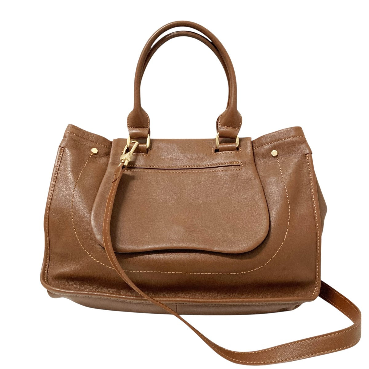 longchampブラウンレザー 2WAYショルダーバッグ LONGCHAMP(ロンシャン) Balzane2WAYショルダーバッグ ブラウン
