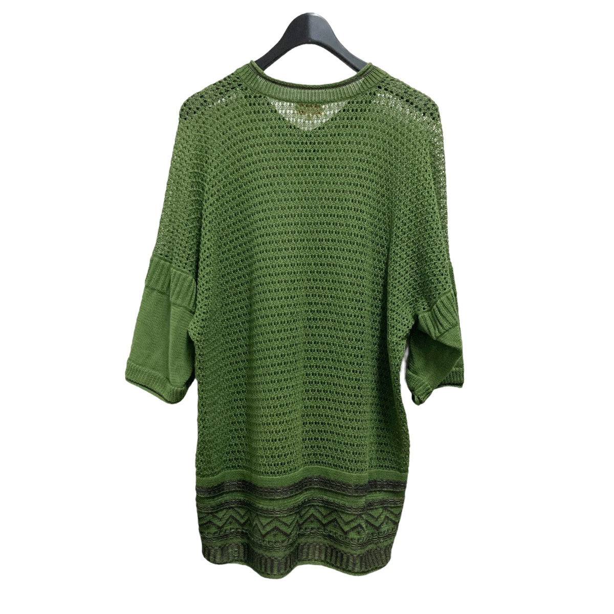 NEZU YOHINTEN TROPICAL GUERNSEY KNIT半袖ニット100324 古着・中古-2枚目のアイテム画像