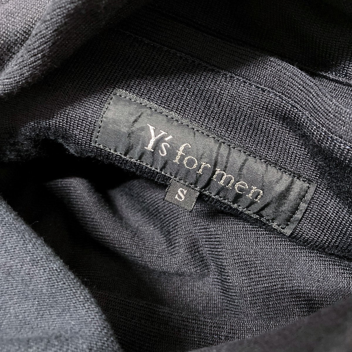 ワイズフォーメン ネイビー テーラードジャケット Y's for men ネイビー テーラードジャケット M Y's for men