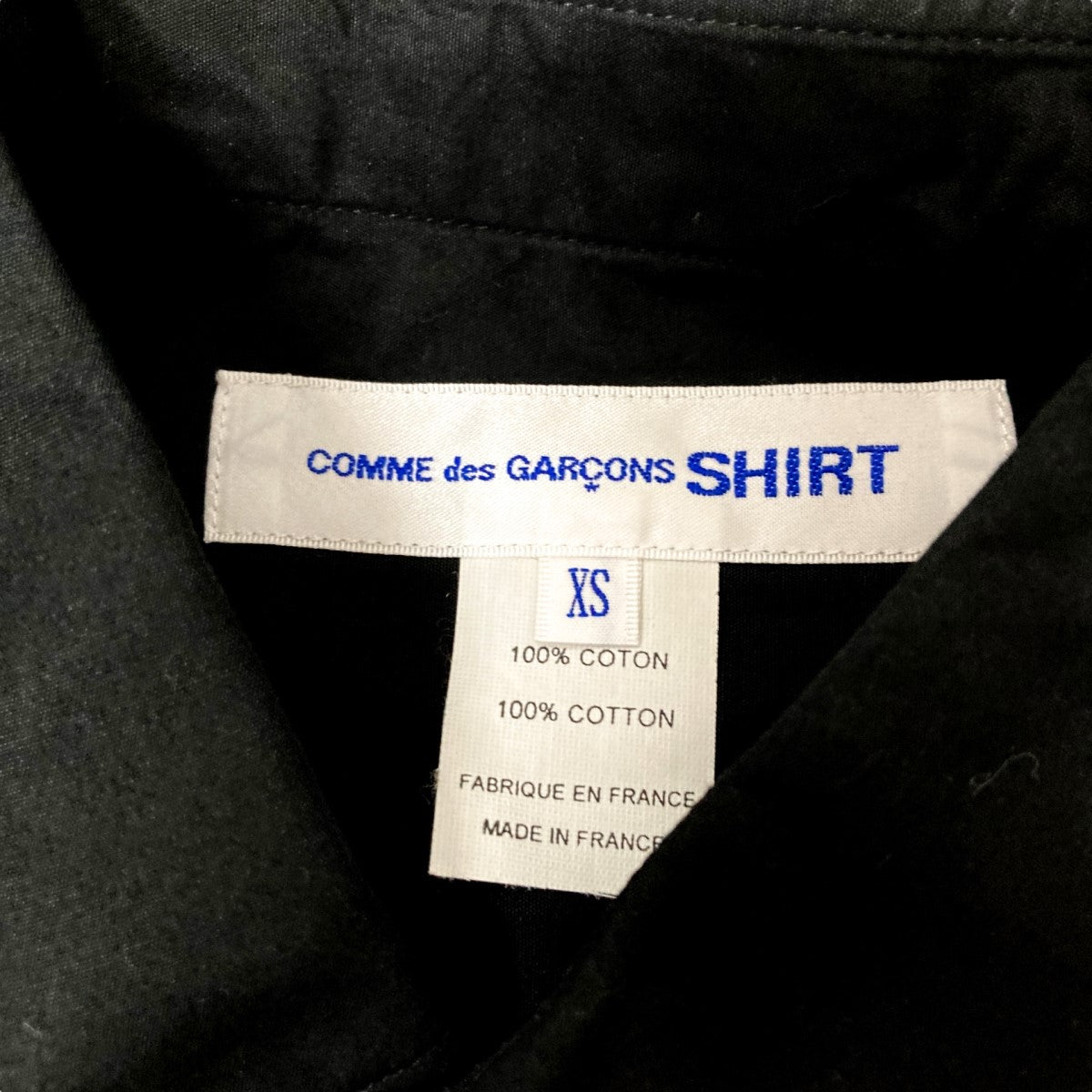 COMME des GARCONS SHIRT 半袖シャツCDGS7PL 古着・中古-4枚目のアイテム画像