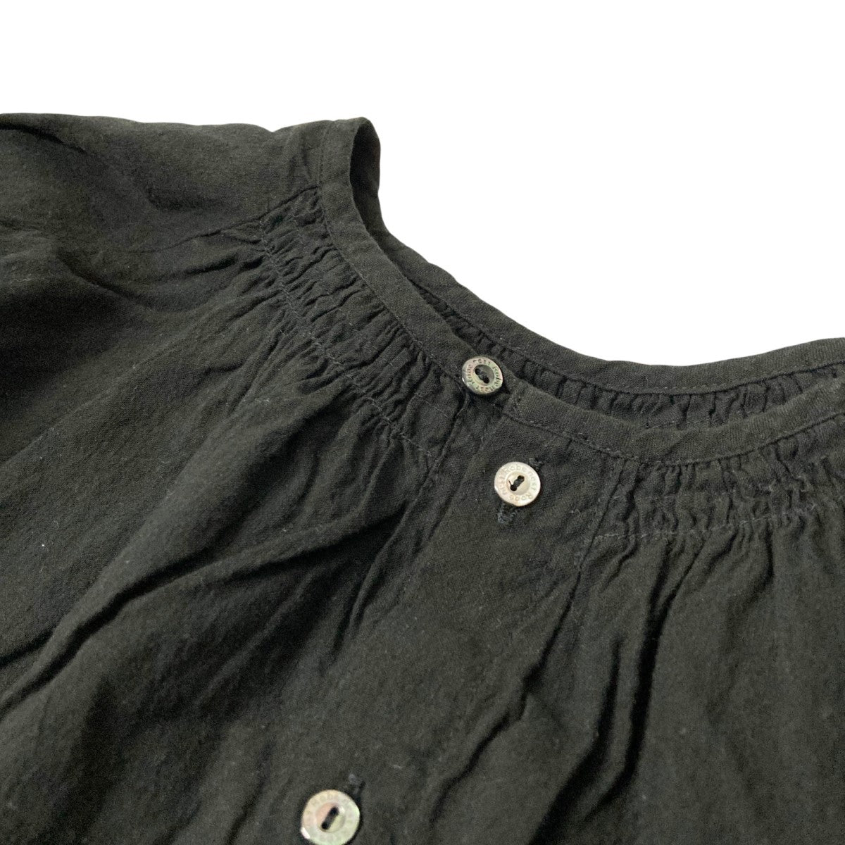 【UpcycleLino】近江晒しメニーギャザードレス NEW ARRIVAL＊＊ ・UpcycleLino 近江晒しメニーギャザードレス