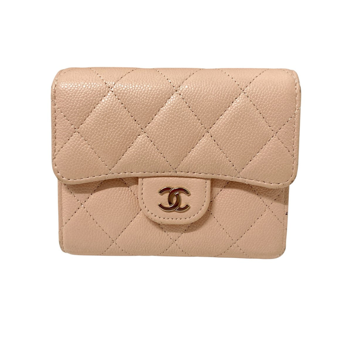 CHANEL(シャネル) クラシックスモールフラップウォレット3つ折り