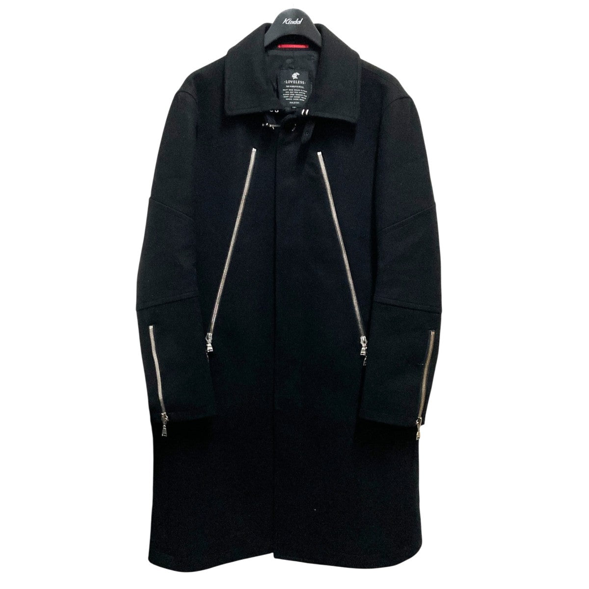 LOVELESS ラブレス ダッフルコート メルトンコート Milior 黒 M LOVELESS(ラブレス) メルトンコート31B50 804 09 31B50 804 09