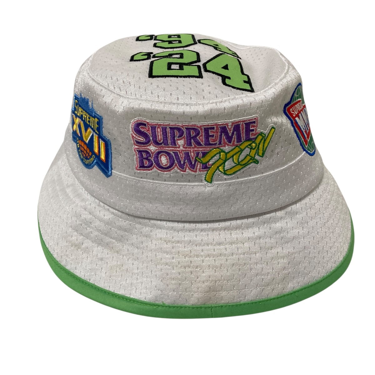 Supreme ホワイト バケットハット スモール/ミディアム Supreme バケットハット