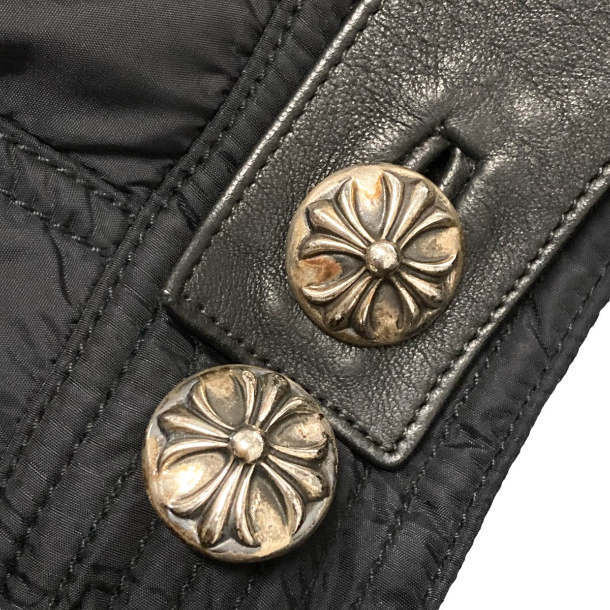 限定値引　激レア　クロムハーツ　カシミヤジャケット CHROME HEARTS(クロムハーツ) DEGENERATEジップジャケット2225