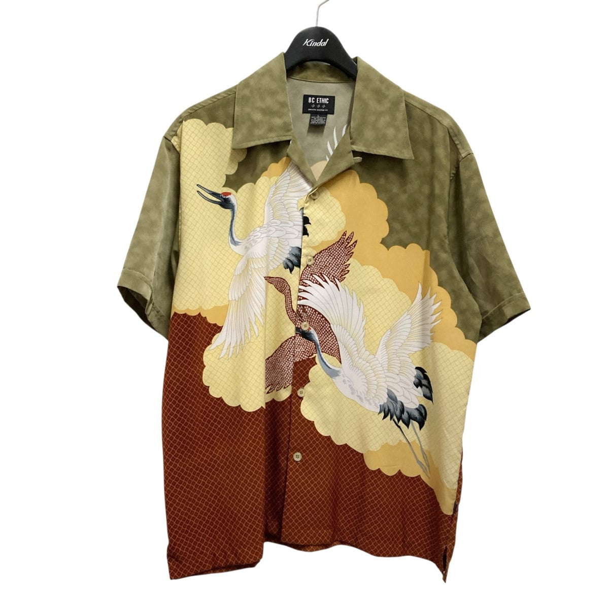 BC ETHIC 総柄半袖シャツ94505 古着・中古-1枚目のアイテム画像