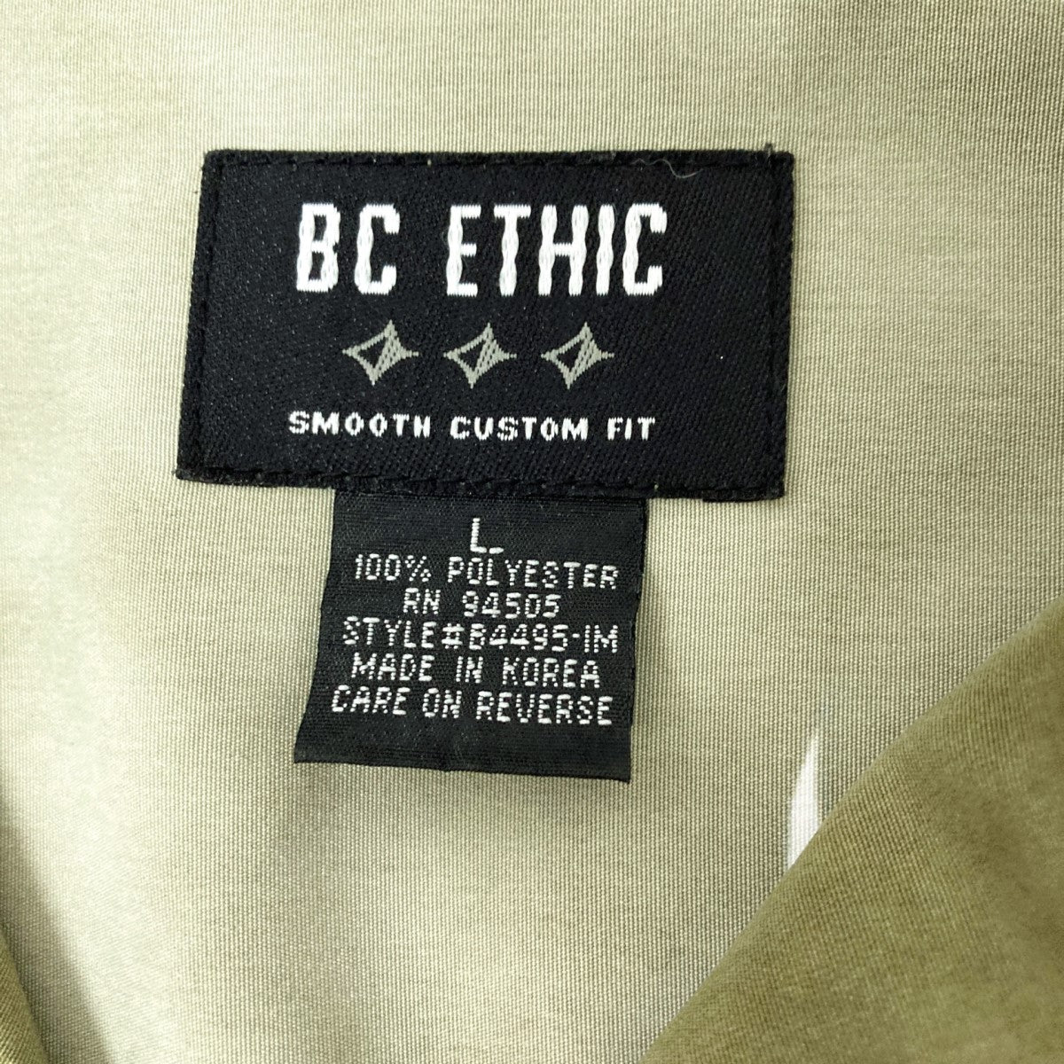 BC ETHIC 総柄半袖シャツ94505 古着・中古-4枚目のアイテム画像