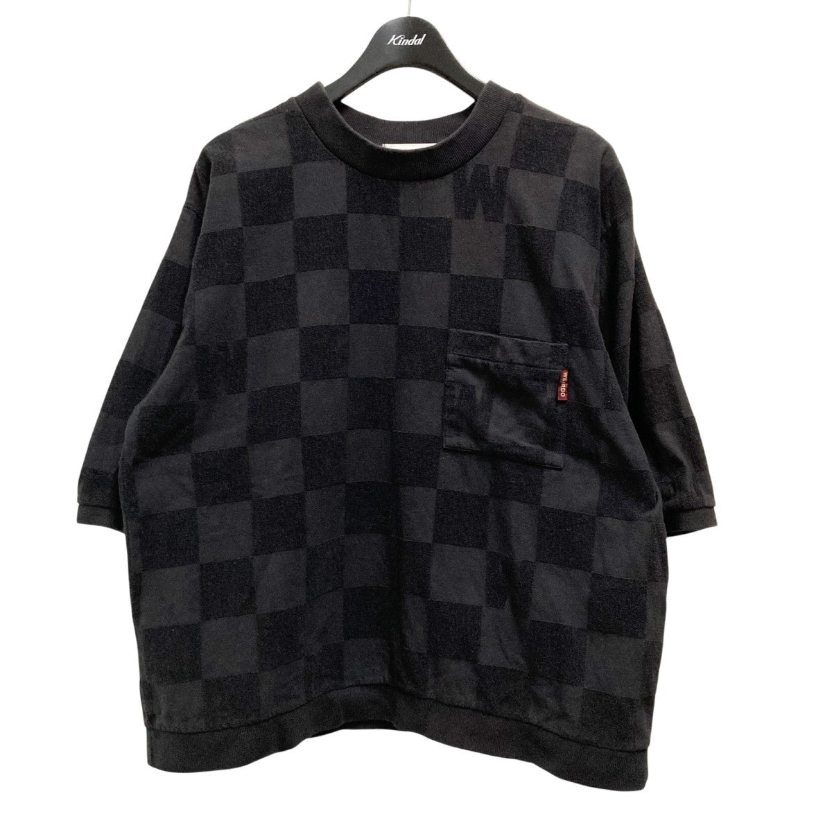 WEIRDO CHECKER H S PILE SWEAT半袖パイルカットソーWRD 23 SS 21 古着・中古-1枚目のアイテム画像